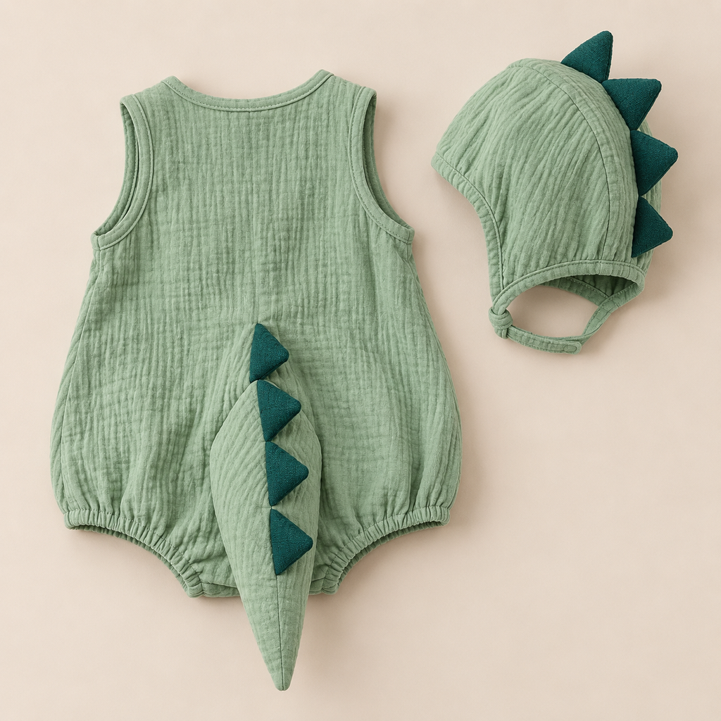 Baby Suit dinozaur - Uroczy kombinezon