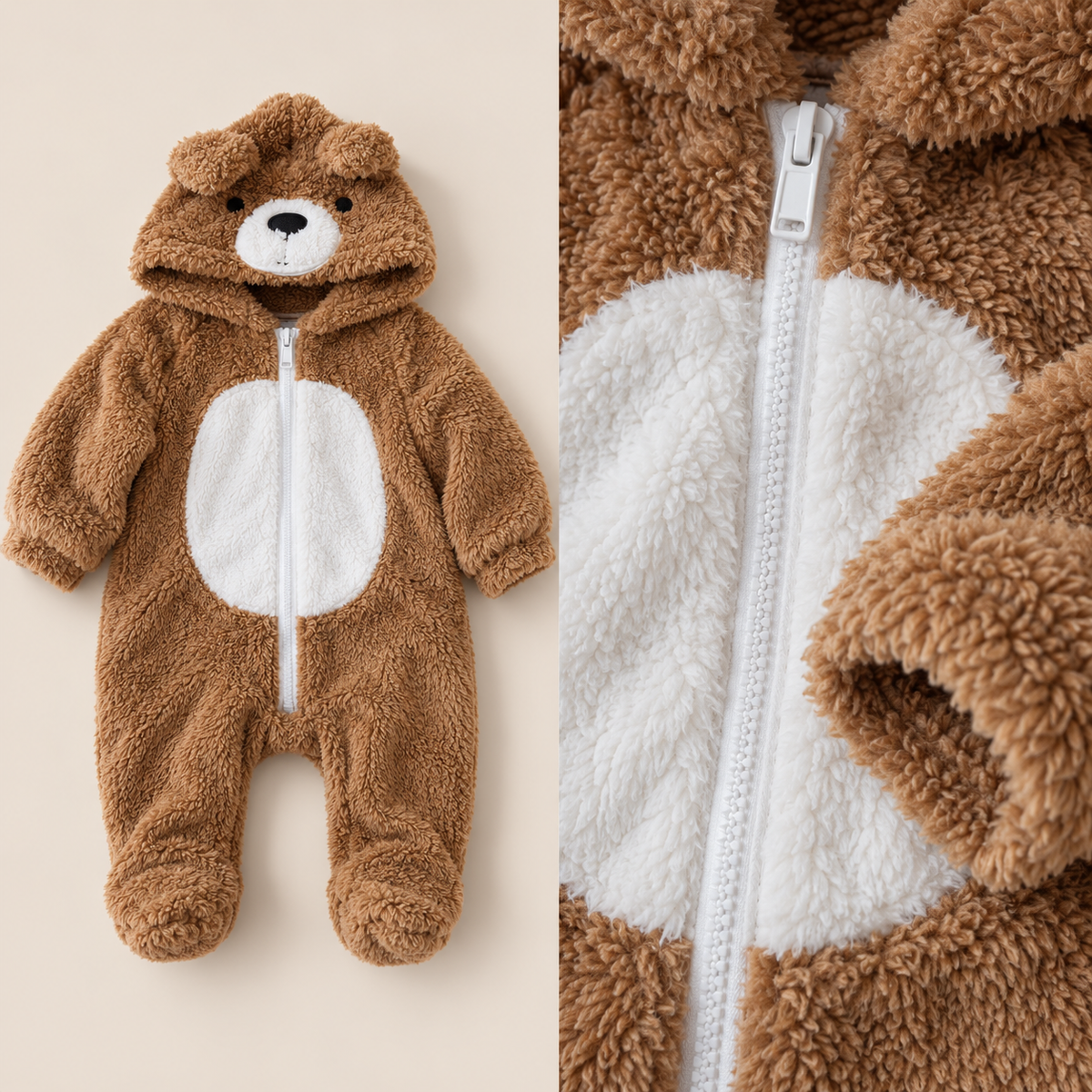 BabySuit miś - Uroczy kombinezon